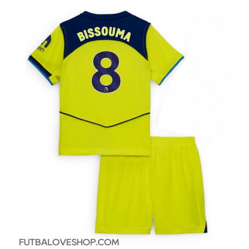 Dres Tottenham Hotspur Yves Bissouma #8 Tretina pre deti 2025-26 Krátky Rukáv (+ trenírky)